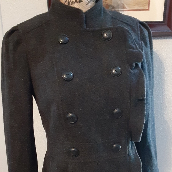Ann Taylor Loft short wool peacoat. 0 NWOT - Picture 14 of 14